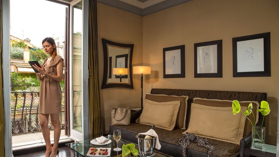 Inn at the Spanish Steps Lobby