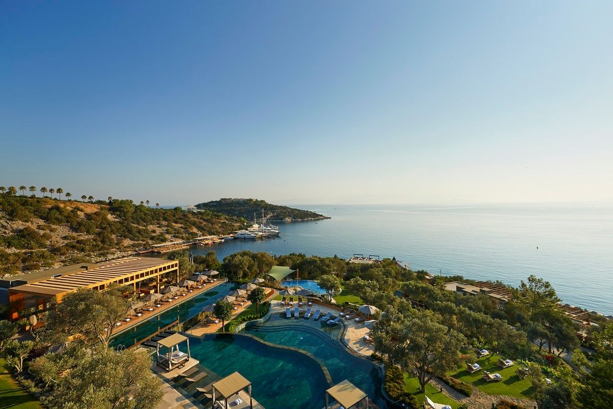 Mandarin Oriental hotel in Bodrum Turkey. Complimentary VIP transfers