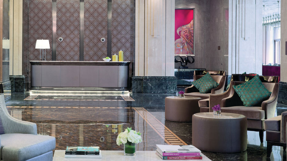 The QUBE Hotel Shanghai Xinqiao Lobby