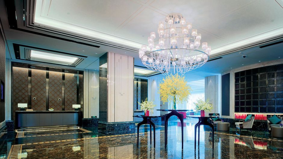 The QUBE Hotel Shanghai Xinqiao Lobby
