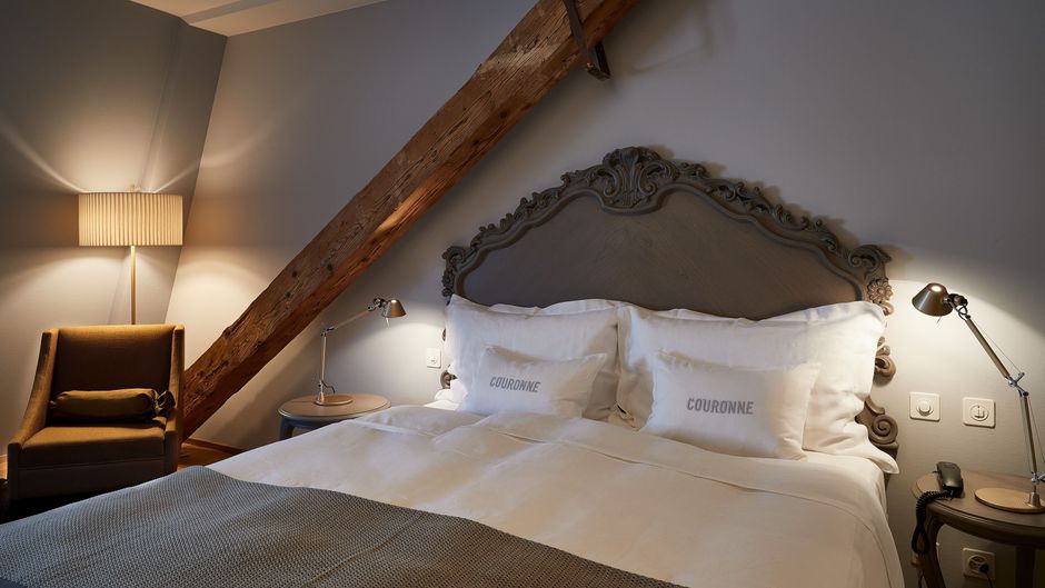 La Couronne Hotel Restaurant Room