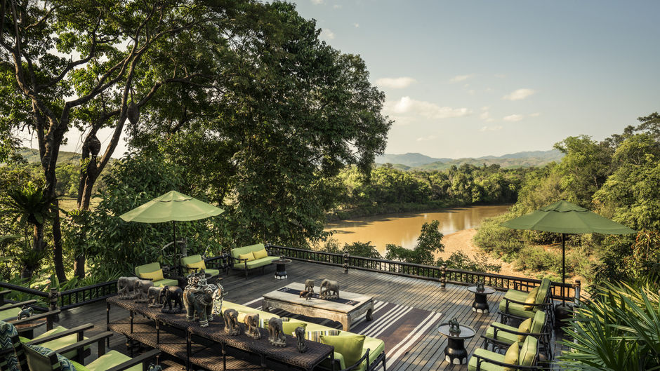 Four Seasons Tented Camp Golden Triangle Lobby