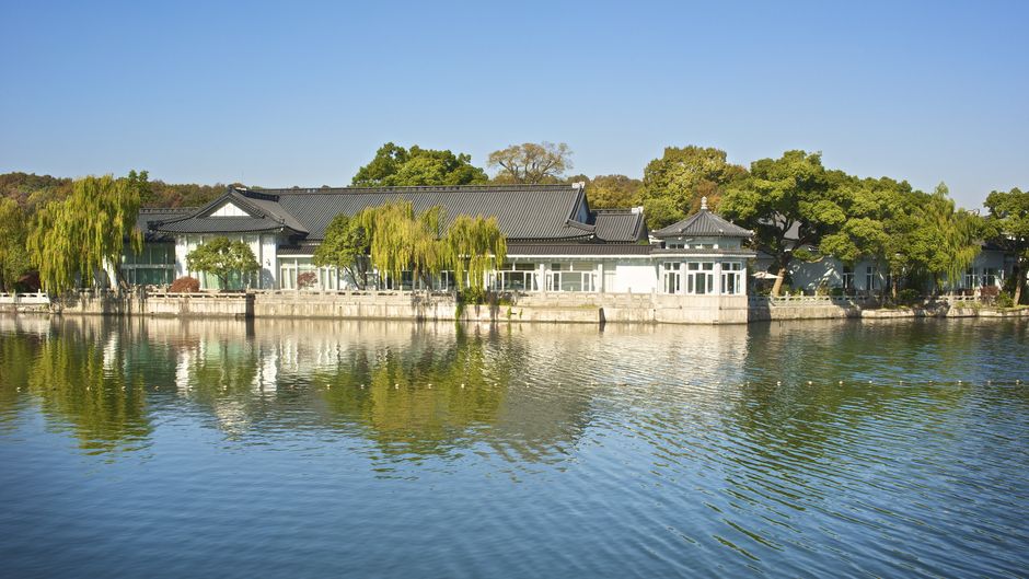West Lake State Guest House Exterior