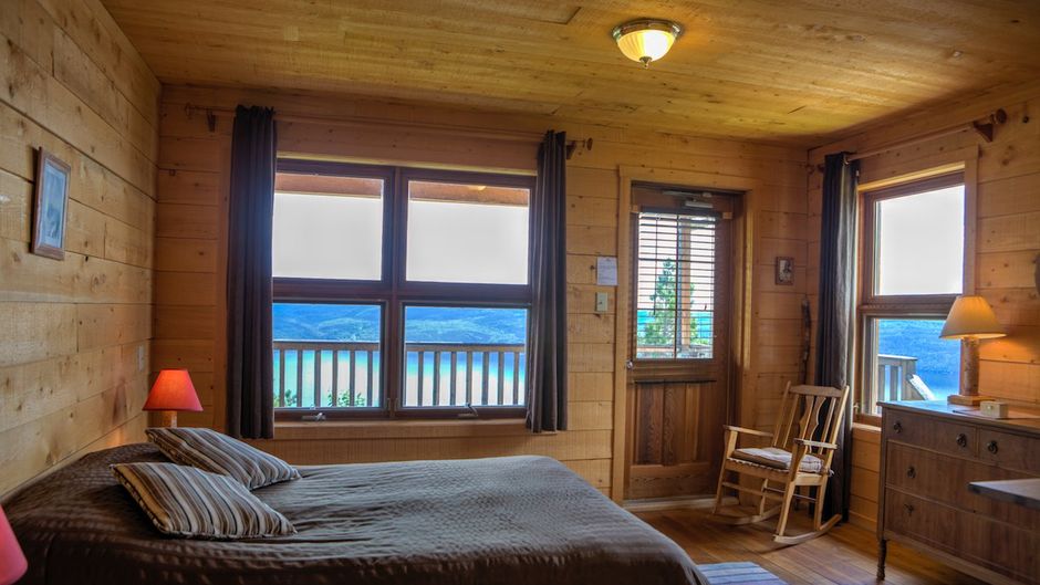 Pourvoirie du Cap au Leste Room