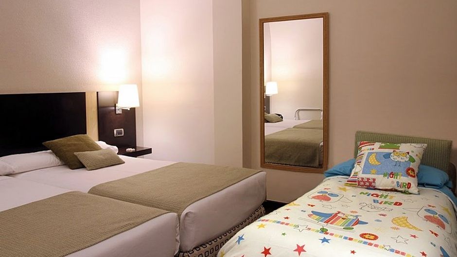 Conde Duque Hotel Room