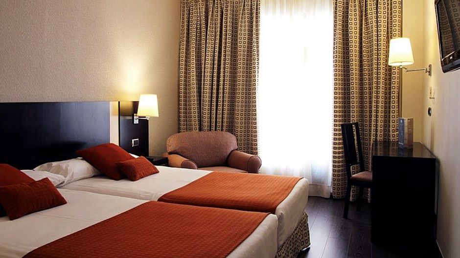 Conde Duque Hotel Room