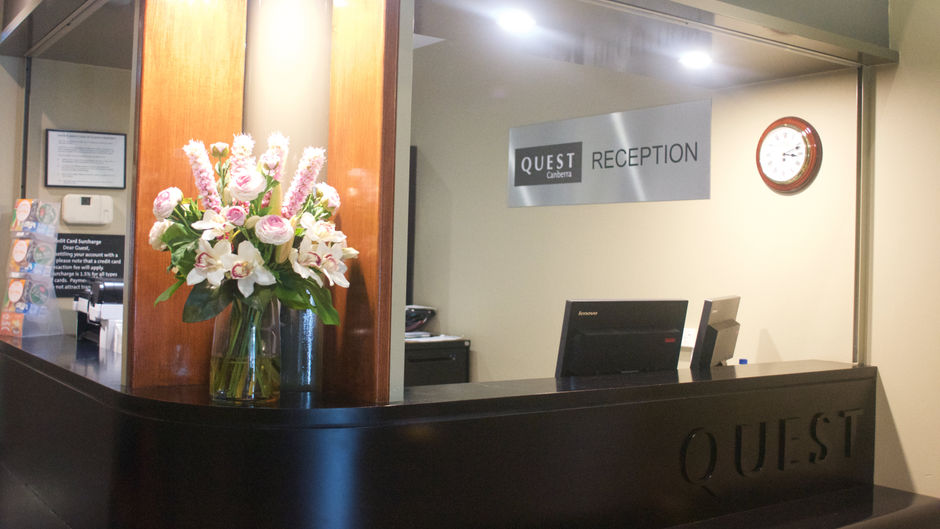 Quest Canberra Lobby