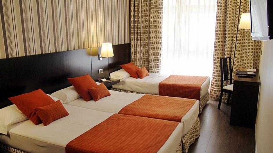 Conde Duque Hotel Room