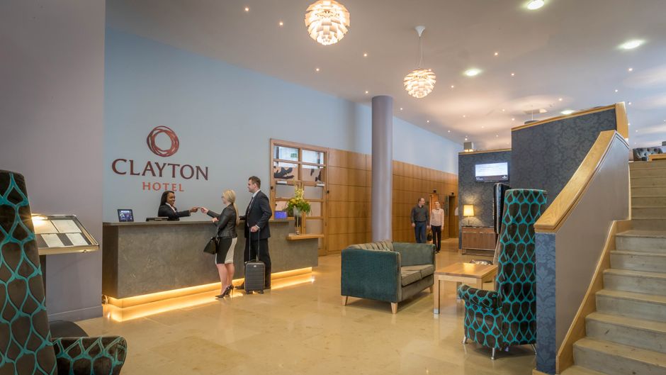 Clayton Hotel Cardiff Lane Lobby