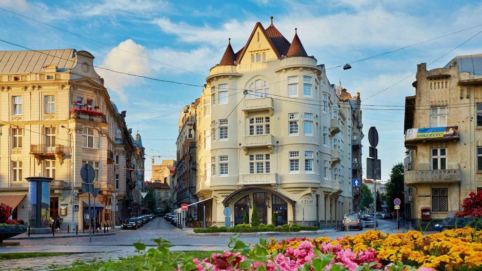 Atlas Deluxe Hotel, Lviv Exterior