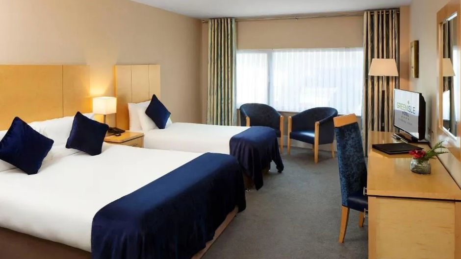 The Green Isle Hotel Room