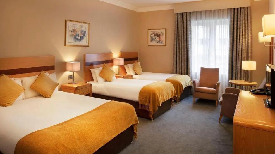 The Green Isle Hotel Room