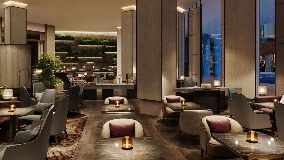 JW Marriott Auckland Lobby