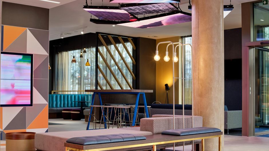 Aloft Birmingham Eastside Lobby