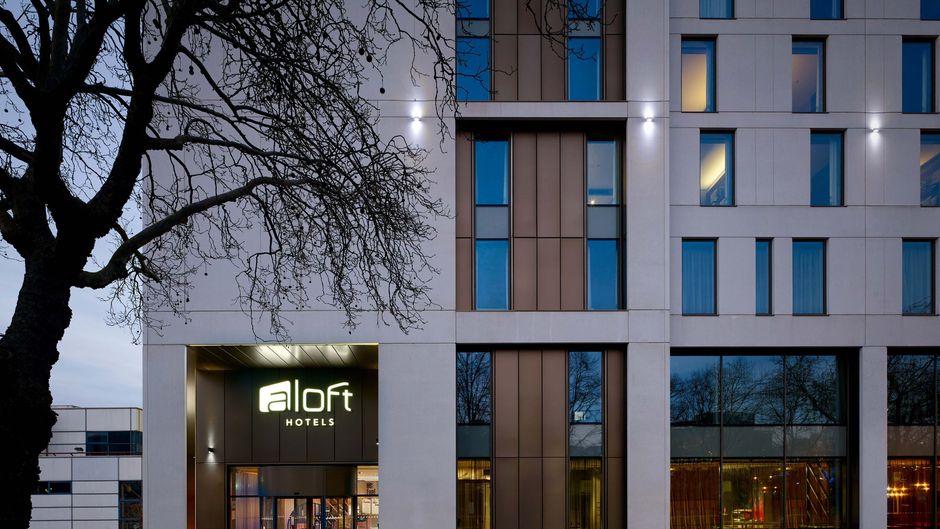 Aloft Birmingham Eastside Exterior