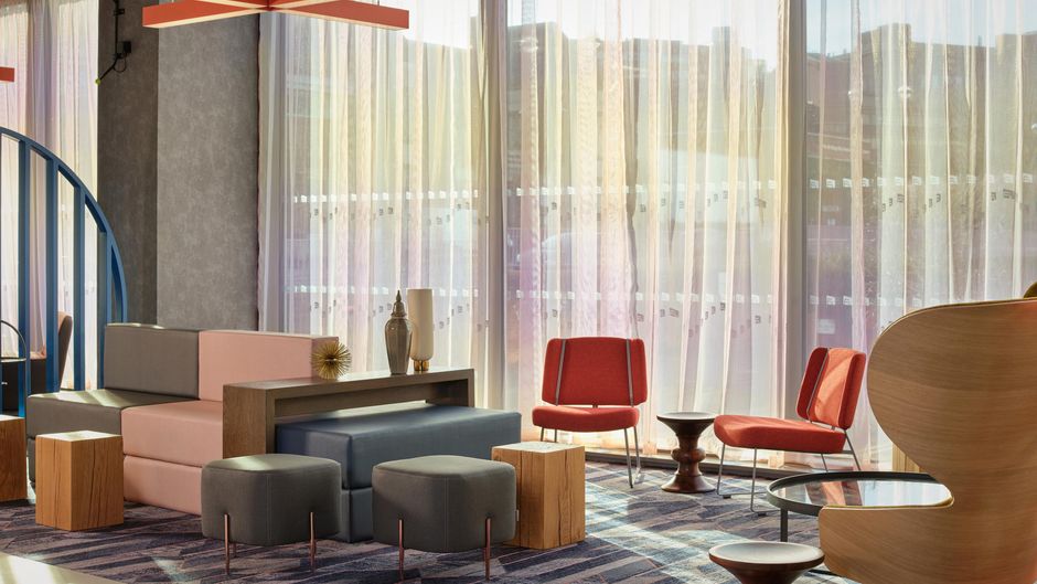 Aloft Birmingham Eastside Lobby