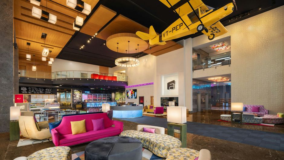Aloft Bengaluru Outer Ring Road Lobby