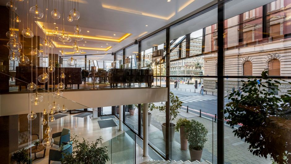 Courtyard Marriott Belgrade City Center Lobby