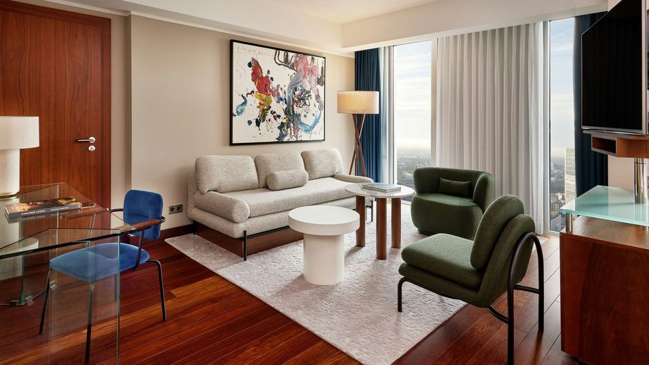 JW Marriott Hotel Frankfurt Suite
