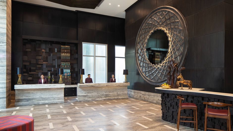 Renaissance Bengaluru Race Course Hotel Lobby