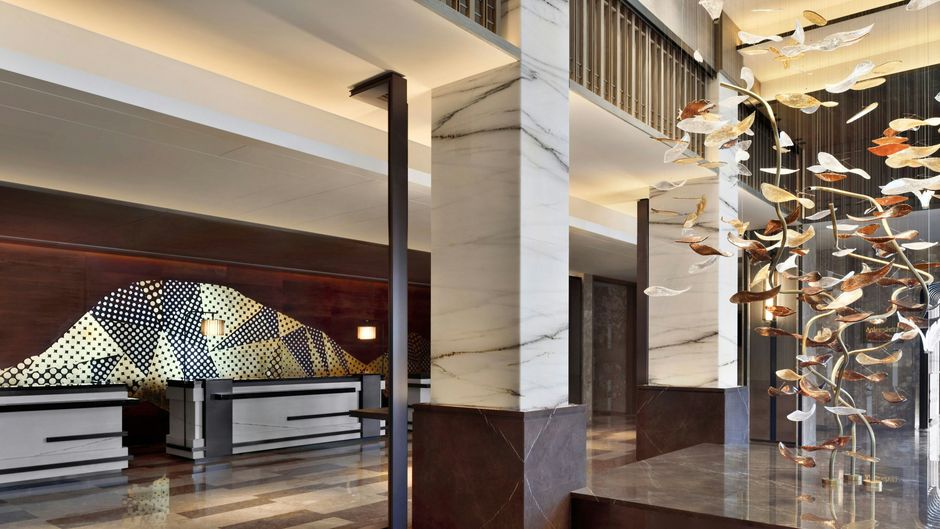 JW Marriott Bengaluru Prestige Golfshire Lobby