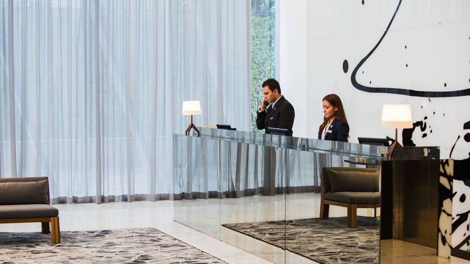 AC Hotel by Marriott Guadalajara Lobby