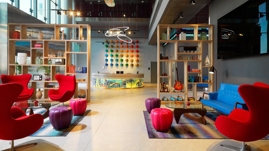 Aloft Palm Jumeirah Lobby