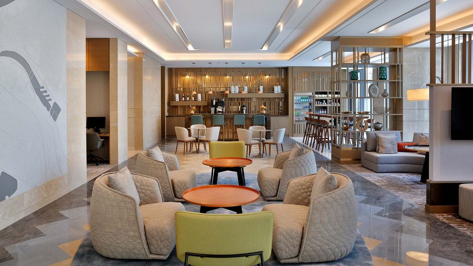 Courtyard Culture Village, Dubai Lobby