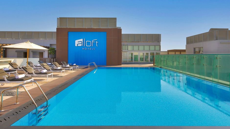 Aloft Dubai Airport Pool