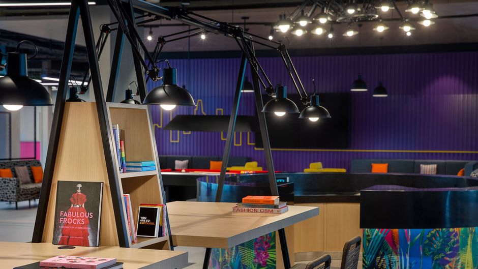 Aloft Dubai Airport Lobby