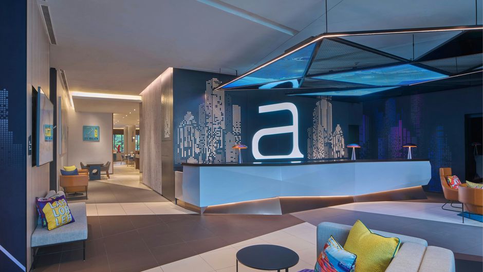 Aloft Singapore Novena Lobby