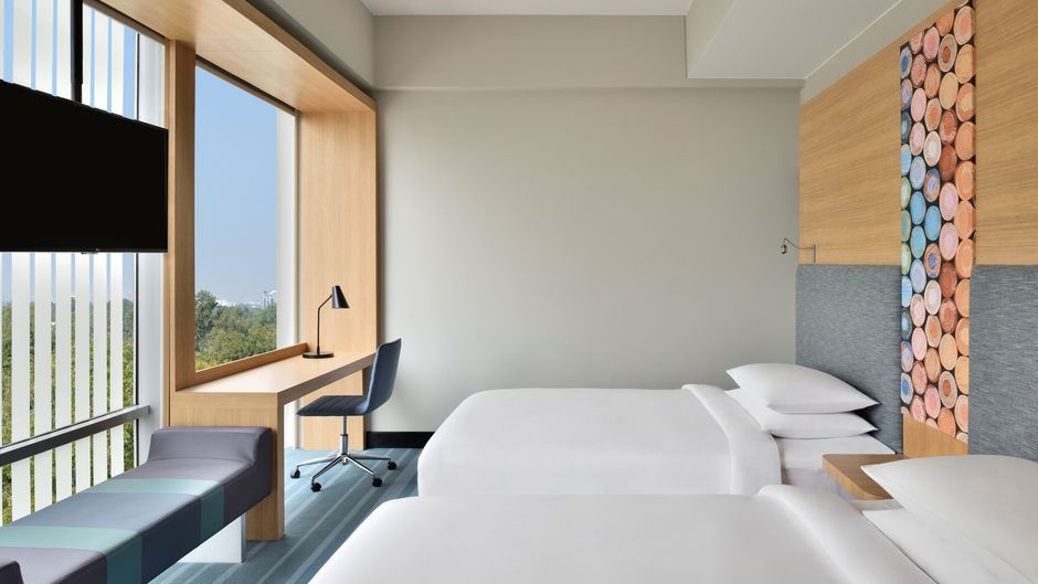 Aloft New Delhi Aerocity Room