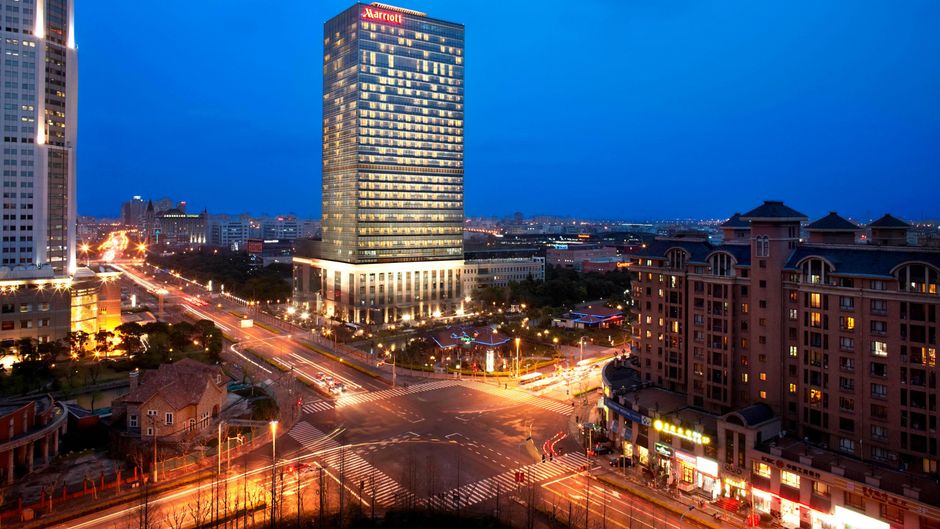 Shanghai Marriott Hotel Pudong East Exterior