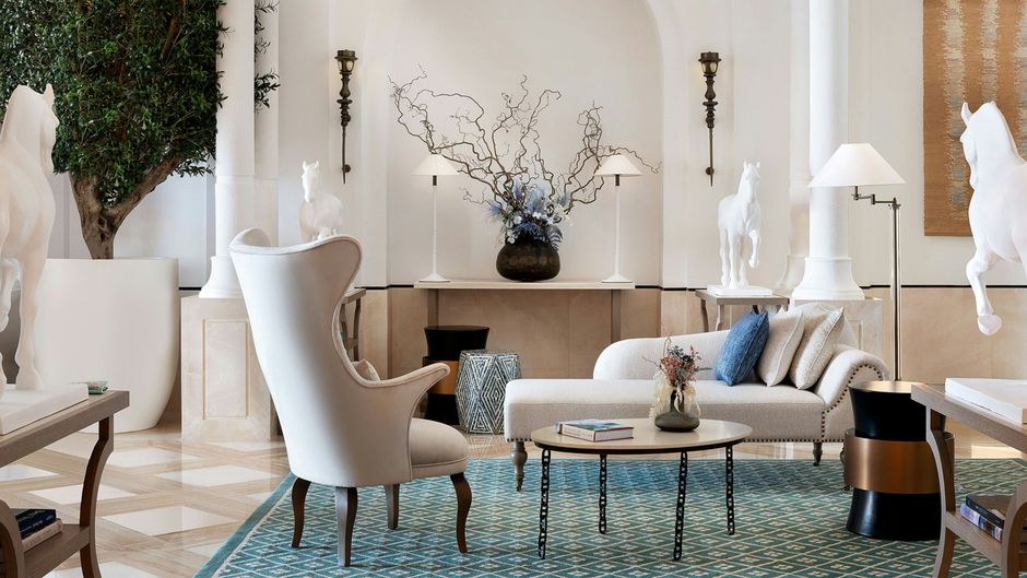 St Regis La Bahia Blanca Resort Lobby