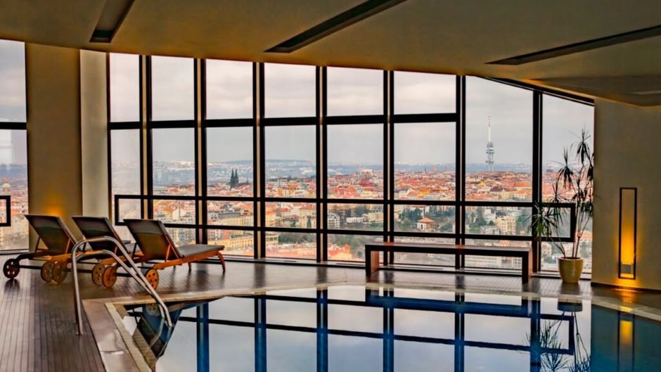 Grand Hotel Prague Towers Pool