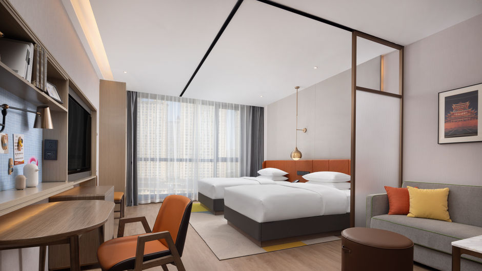 Home2 Suites by Hilton Taizhou Wenling Room