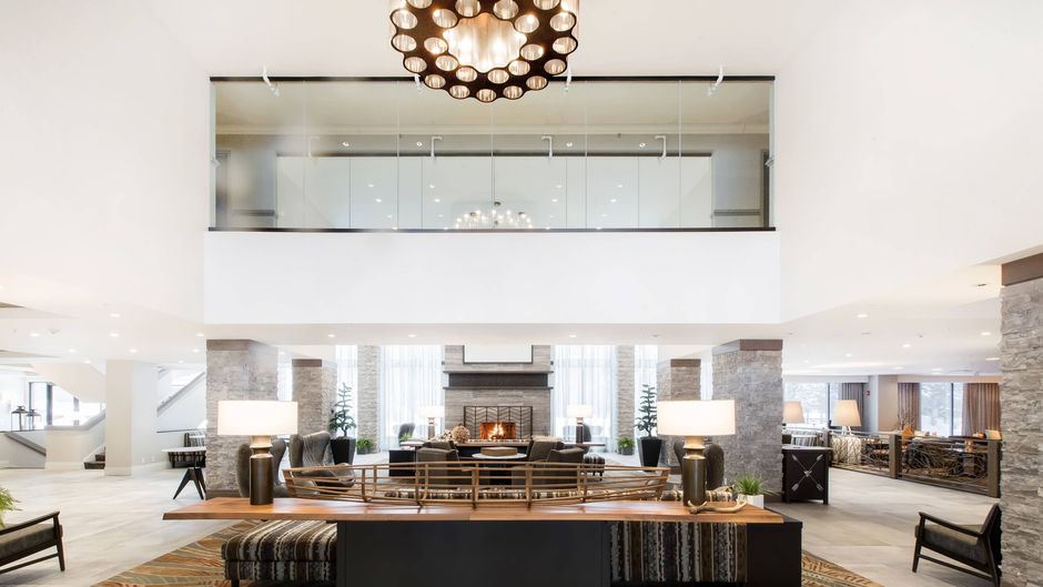 Pomeroy Kananaskis Mountain Lodge Lobby