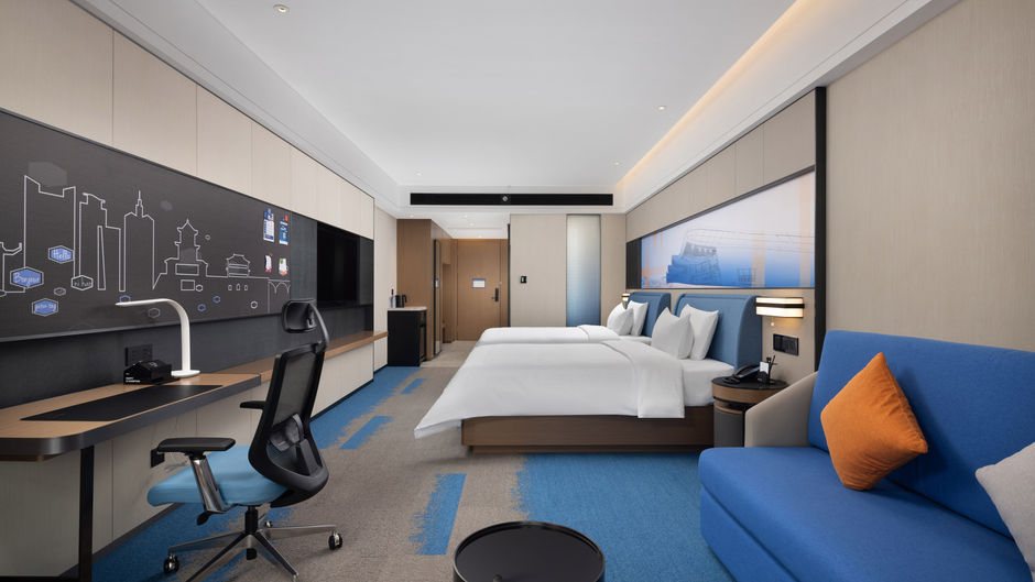 Hampton Inn Jieyang Railway Room