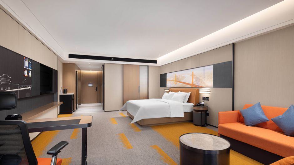 Hampton Inn Jieyang Railway Room