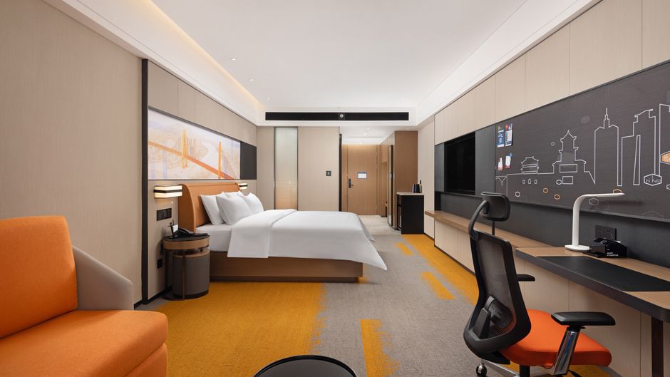 Hampton Inn Jieyang Railway Room