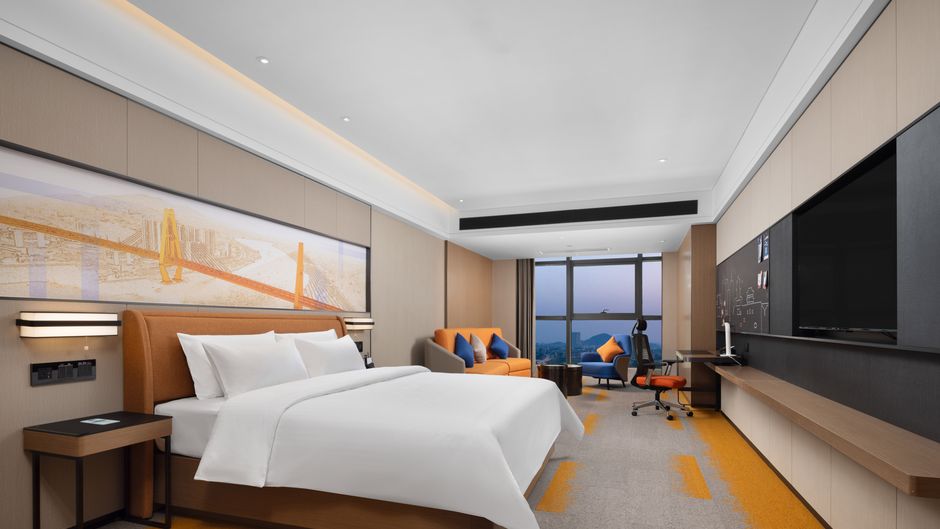 Hampton Inn Jieyang Railway Room