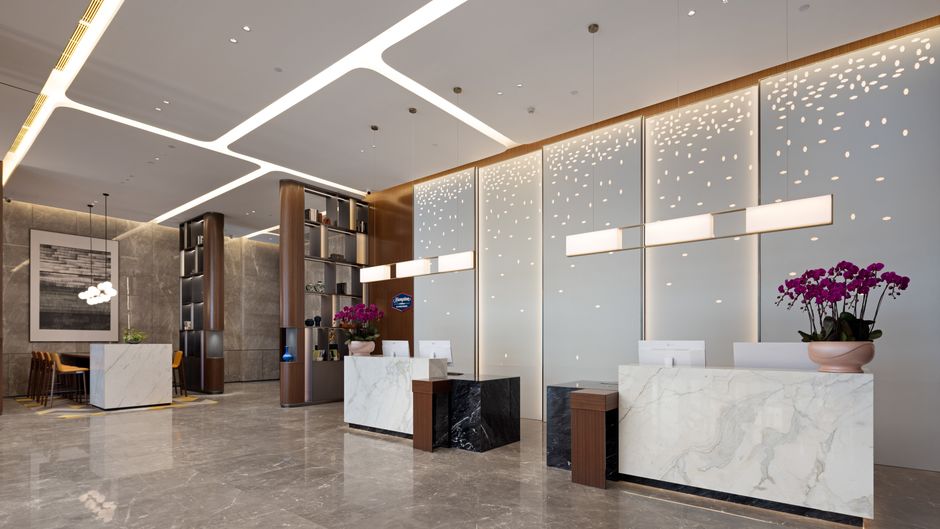 Hampton Inn Jieyang Railway Lobby