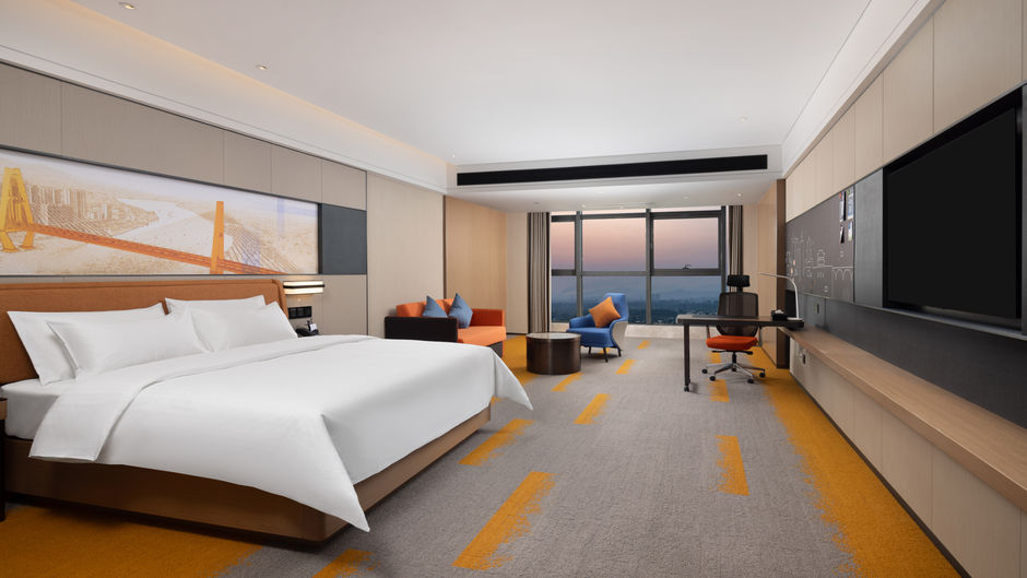 Hampton Inn Jieyang Railway Room