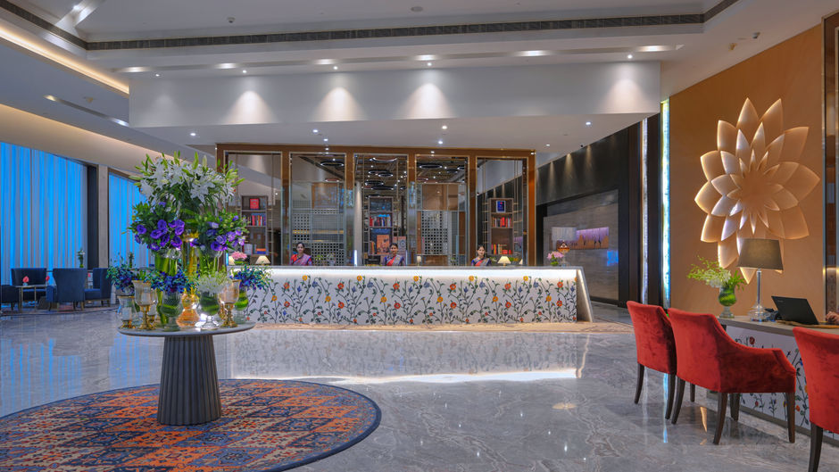 Taj Hotel and Convention Centre Lobby