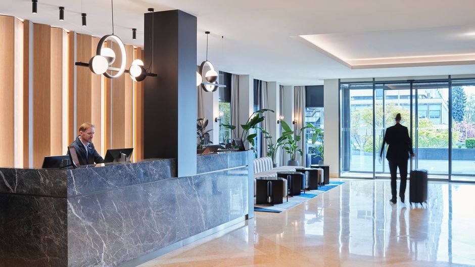 International Hotel Lobby