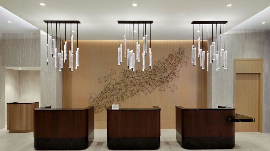 Kingston Marriott Lobby