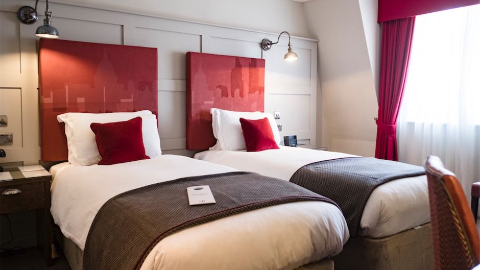 The Chamberlain Hotel Room