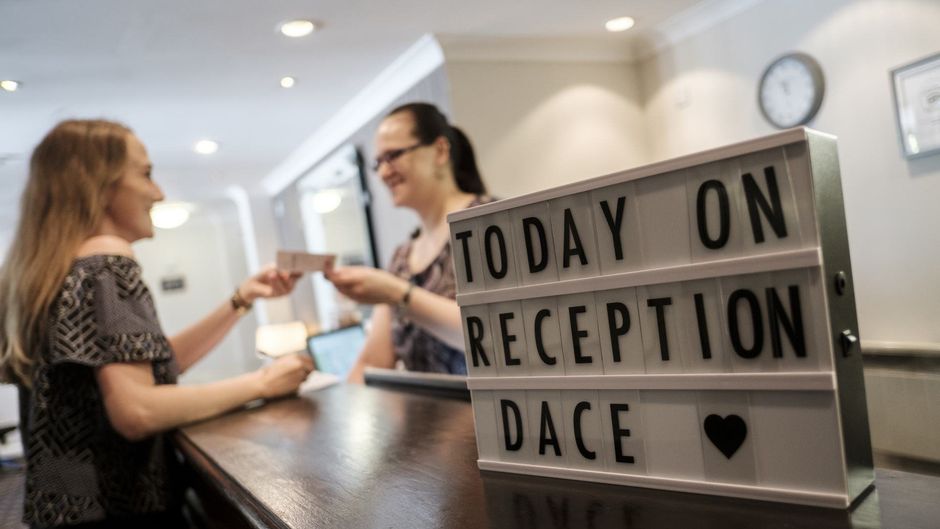 The Fox and Goose Lobby
