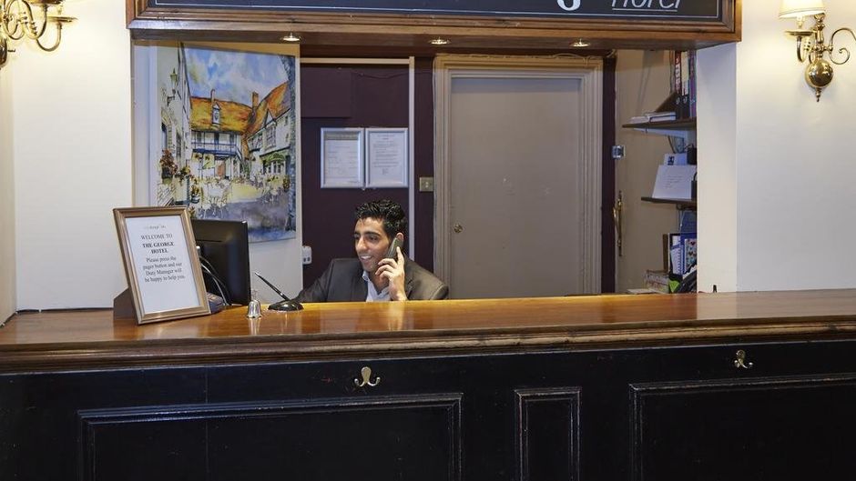 George Hotel Huntingdon Lobby