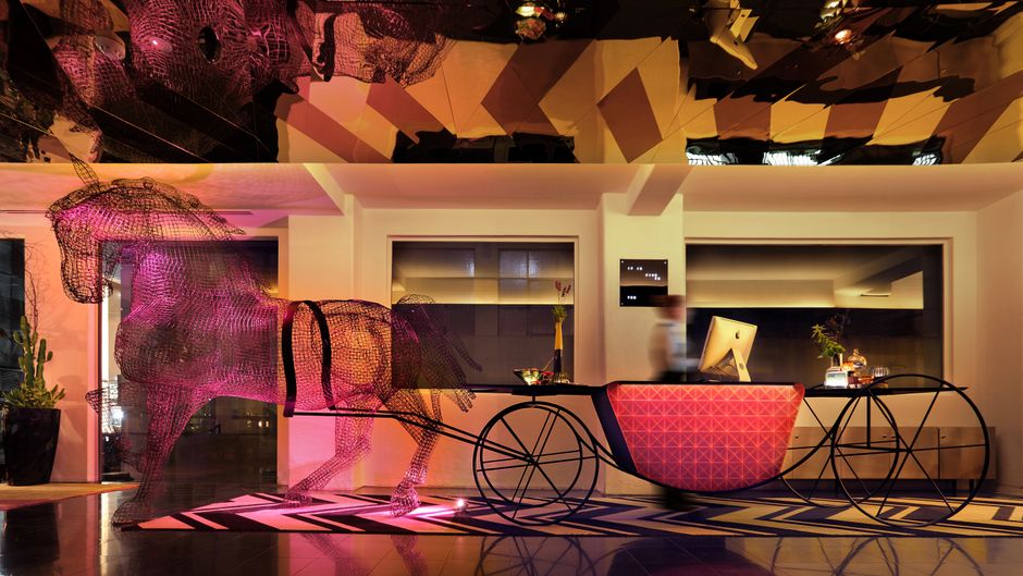 Adelphi Hotel Lobby